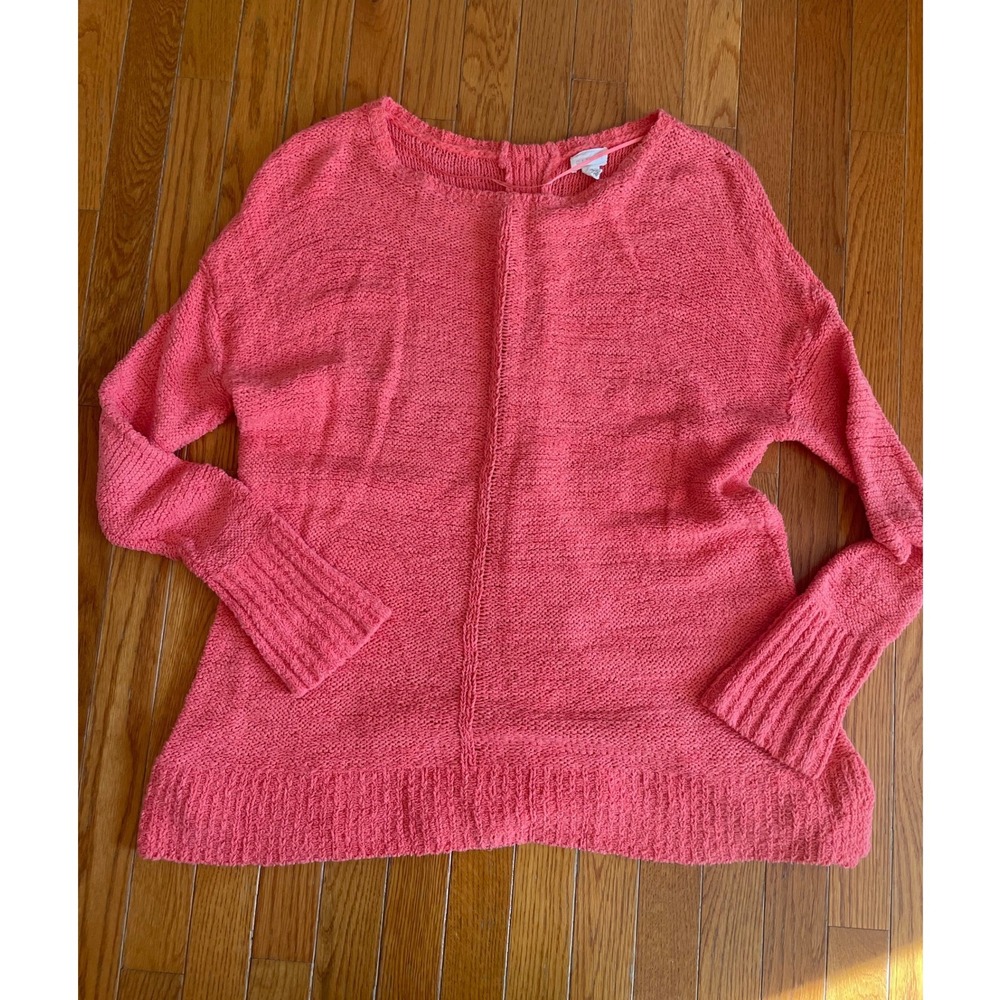 Caslon Sweater Womens Size 2XL Nylon Textured Knit Pullover‎ Jumper Long Sleeve